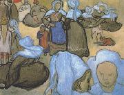 Paul Gauguin Dreton Women (nn04) oil painting